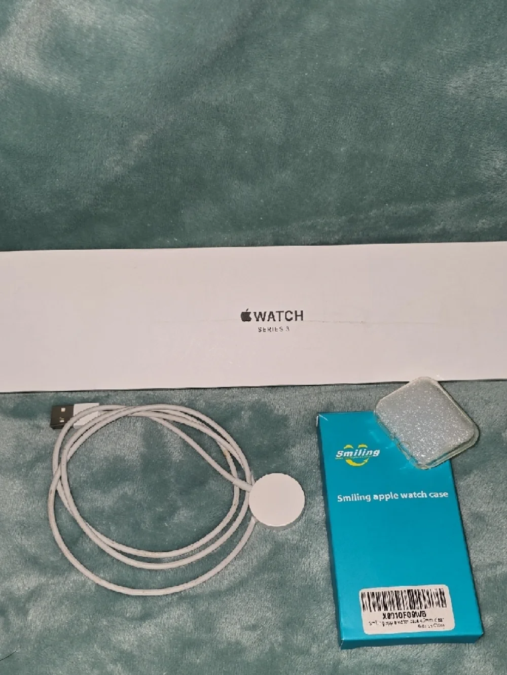 Apple Watch Series 3 Silver Case with Black Band